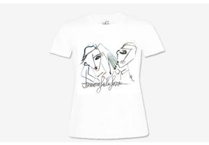 T-shirt donna Gonario e Luisedda - L'Unione fa la forza