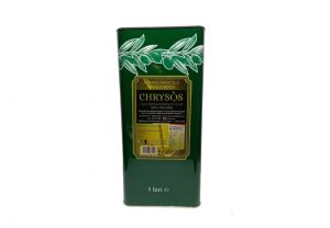 Chrysos extra virgin olive oil - Tin 5 lt