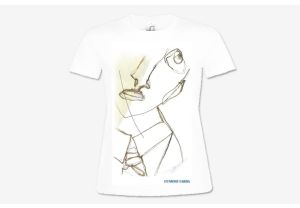 t-shirt donna Giuseppe Biasi - L'Unione Sarda